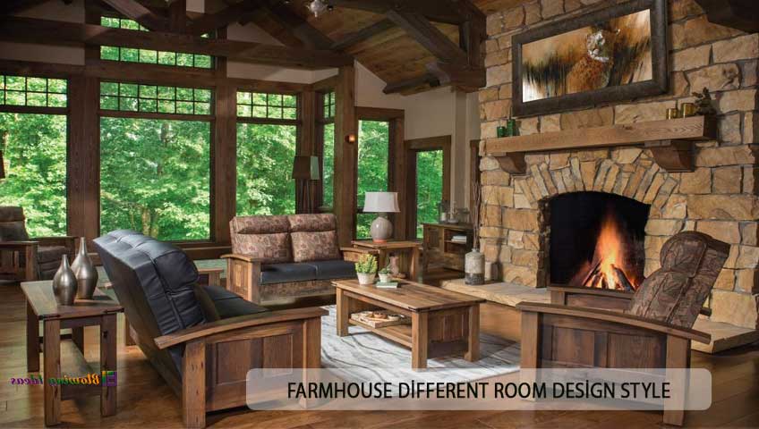 Farmhouse Different Room Design Style
