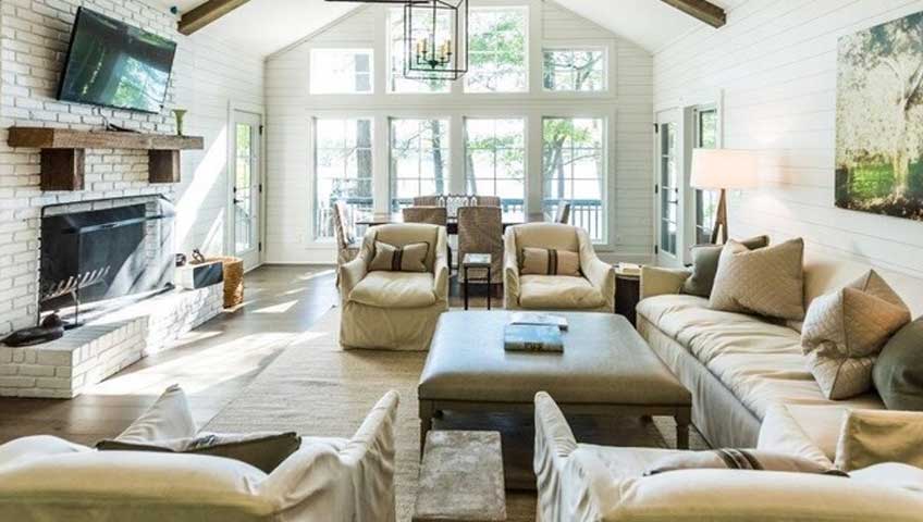 how to decorate a modern farmhouse living room
