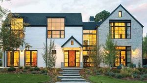 what is modern farmhouse exterior