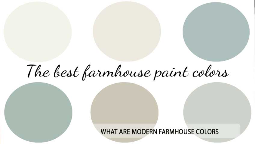 What Are Modern Farmhouse Colors