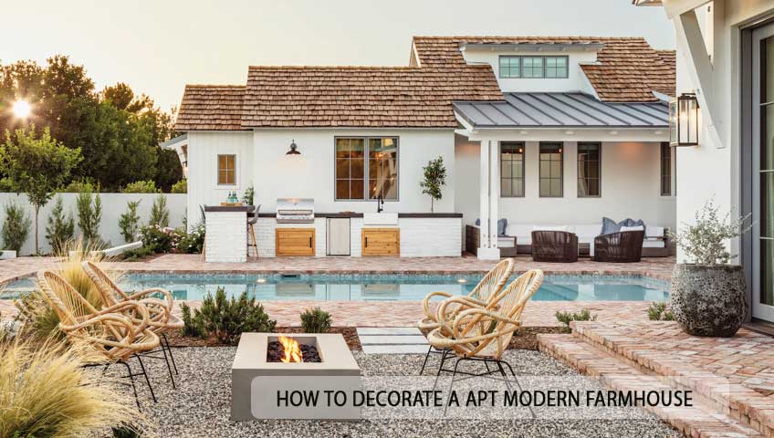 how to decorate a apt modern farmhouse