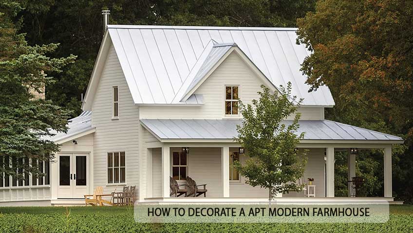 how to decorate a apt modern farmhouse