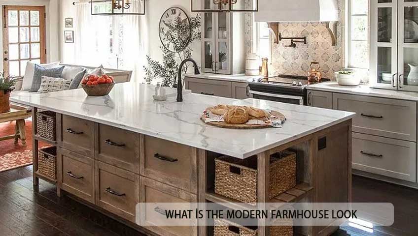 what is the modern farmhouse look