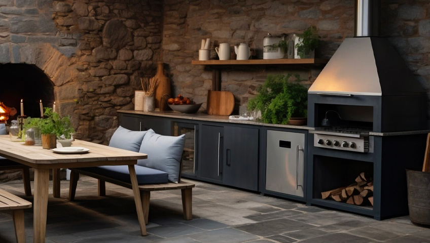 Charcoal or Black kitchen modern farmhouse