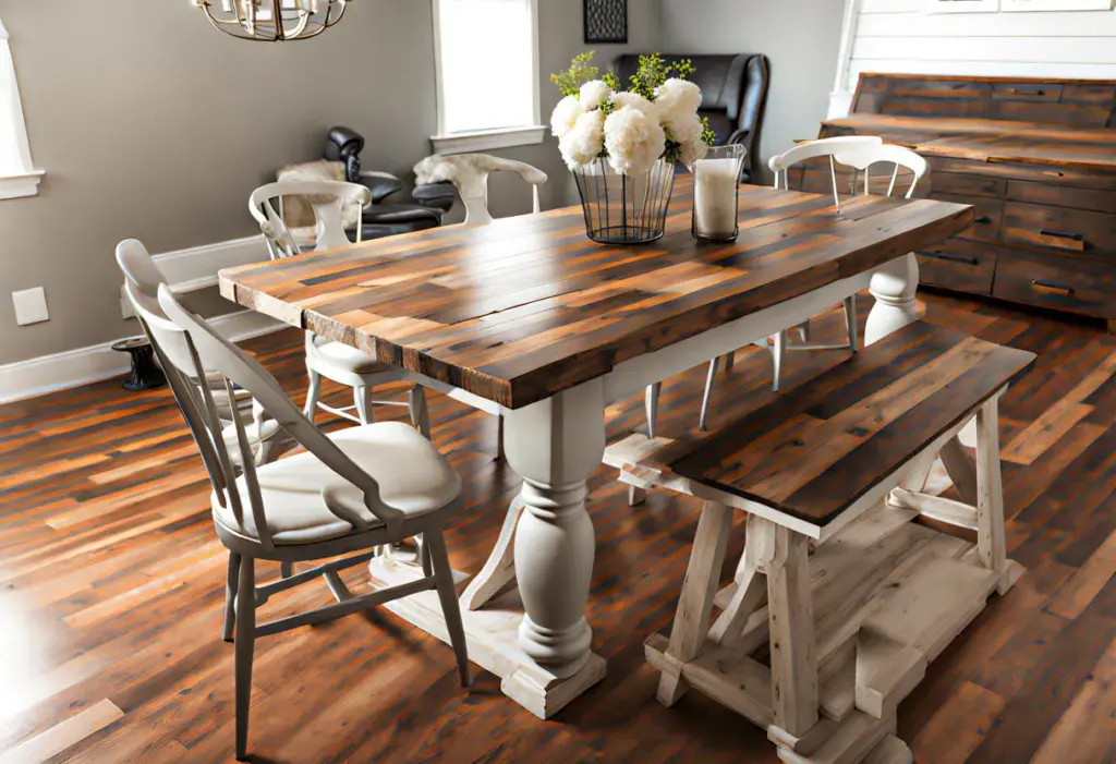Reclaimed Wood Beauty Tables